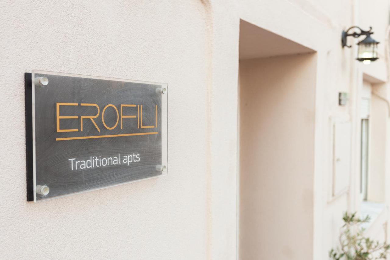 Erofili Ηouse Hotel Hriszí Aktí Haniá Kültér fotó
